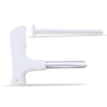 Imagem de Abridor De Coco Furador De Cocos Verde  Aço Inox