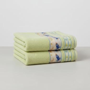 Imagem de Toalha Infantil Kids Modelo Para Meninas E Meninos - Estampada (ESTAMPA:FOGUETE)