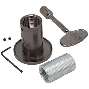 Imagem de Supplying Demand LLFLGKIT-PWT Lareira | Kit de válvula de gás para isqueiro com flange universal e estanho de chave de 7,6 cm