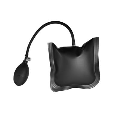 Imagem de ZNDAW Bomba de cunha de ar, kit de nivelamento profissional e ferramenta de alinhamento, bolsa inflável ajustável para instalação de janela de porta de reparo de carro (válvula de metal)