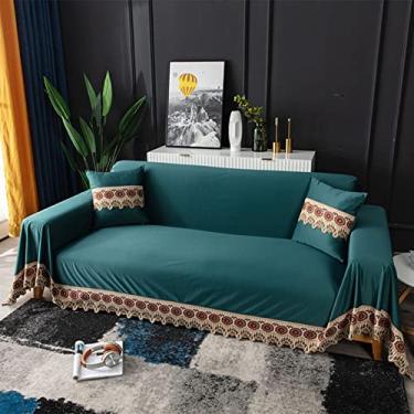 Imagem de Cobertor de cama premium super macio para cama e sofá, protetor de móveis de viagem, capa grande para sofá - verde - 90 cm x 150 cm