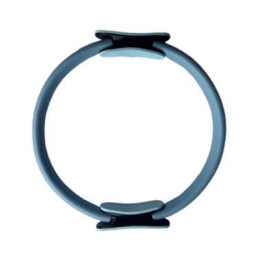 Imagem de Generic Anel de Pilates para Exercícios de Resistência, Aparelho para Fitness com Alças para Musculação e Treinamento do Core em Casa, Azul