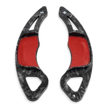 Imagem de Par de capas de extensão para alavanca de mudanças de volante de carro, para golfe 7 Mk7 R-Line, para GTI 2013 2014 2015 2016 2017 2018 2019 2020, para Polo, para GTI 6C 22018 015 29 016 2017