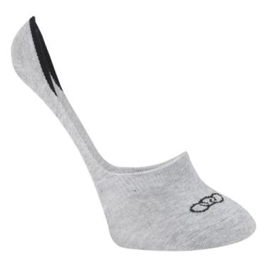 Imagem de Meia Olympikus Invisível Masculina, Mescla, 39/44