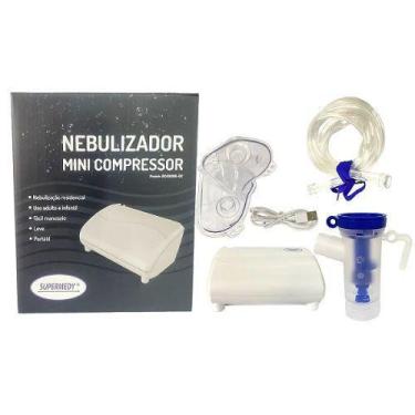 Imagem de Nebulizador mini compres bivol bc68006 supermedy