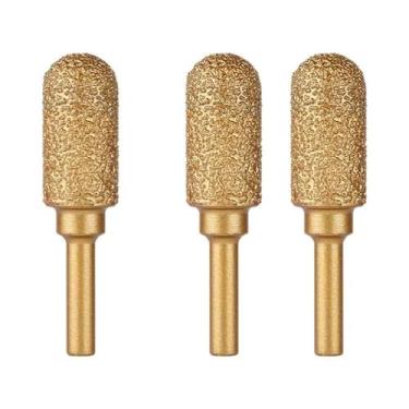 Imagem de Conjunto De 3 Peças De Pontas De Polimento Diamantadas De 6mm, Com 60m