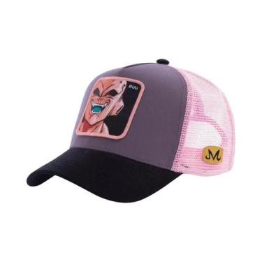 Imagem de Boné De Malha Hip-Hop Ajustável Com Bordado Do Dragon Ball Son Goku Pa
