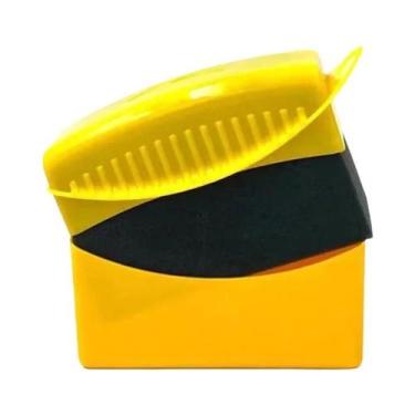 Imagem de Esponja Aplicadora Para Limpeza, Polimento E Enceramento De Pneus De C
