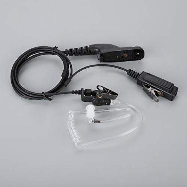 Imagem de Shanbor Acessórios Walkie Talkie, fone de ouvido de tubo de ar policial, resistência ao ruído, veículos para todos os terrenos para Bodyguards