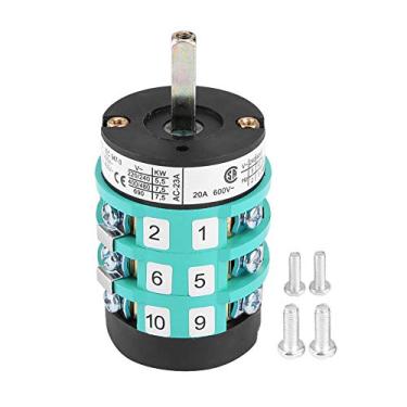 Imagem de Interruptor universal de máquina de metal para trocador de pneus, interruptor reverso de motor Keenso, trocador de pneu, interruptor giratório 20A (A)