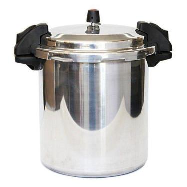 Imagem de Panela De Pressão Polida 24L Fechamento Externo Profissional