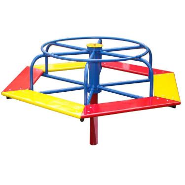 Imagem de Carrossel Gira Gira Infantil 06 Lugares PISO Cód. EE0109