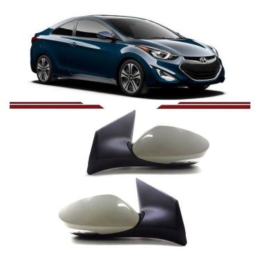 Imagem de Par Retrovisor Elantra 2011 2012 2013 Aquecedor Pisca