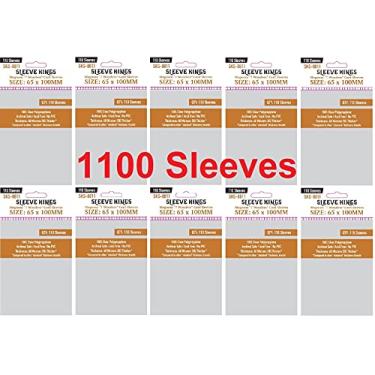 Imagem de Sleeve Kings Capas para cartão Magnum 7 Wonders 65 x 100 mm (pacote com 10 x 110, 1100 mangas)