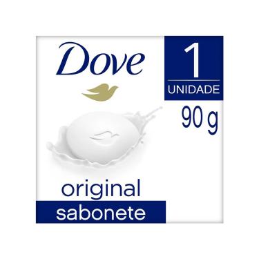 Imagem de Dove Sabonete  Barra Cremoso Regular 90 Gramas Pele Normal 1/4 De Creme Hidratante