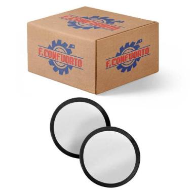 Imagem de Par Espelho Retrovisor Bionico Colante Grande 91mm FConfuorto 009738