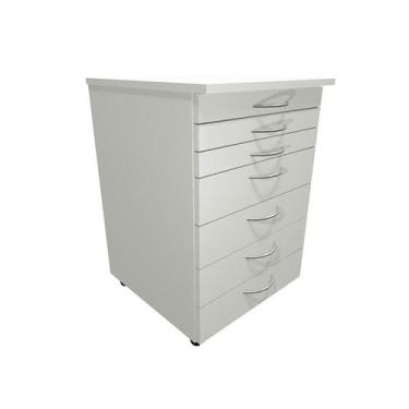 Imagem de Móveis Odontológicos - Mesa Auxiliar Odontológica -6 Gavetas - Beckman