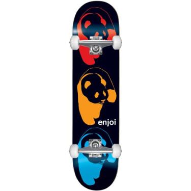 Imagem de Enjoi Skate completo com 3 mousses cegos, 19 cm