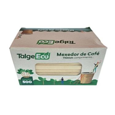 Imagem de 5.000 Mexedor de Bebida Drink Madeira Médio 11cm - AAZ