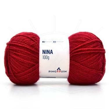 Imagem de Lã Nina Pingouin 100g, 9349 GROSELHA