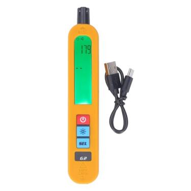 Imagem de Medidor de Detector de Qualidade do Ar Portátil, TVOC HCHO Tester Atualizado Com Sensor Semicondutor de Tela Grande, Bateria Recarregável Adequada para Vários Ambientes