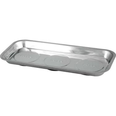 Imagem de Bandeja Magnética Retangular Inox 160 mm x 360 mm - VONDER