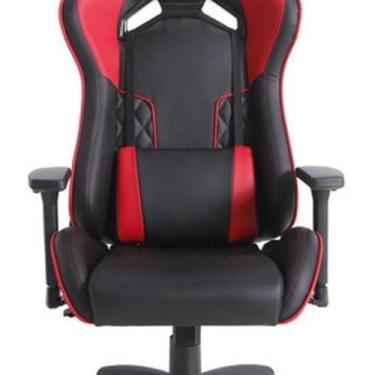 Imagem de Cadeira Escritório Pro Gamer Alta Completa Lombar - Vermelha - Brazil 