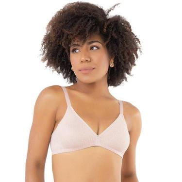 Imagem de Sutiã Básico DelRio Actuelle 400319 Sem Bojo, Rosa claro, 46