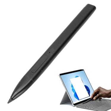 Imagem de Luocute 4096 Caneta de Caneta de Pressão Com Ponta de Grafite Cônica para Superfície Pro 11 10 9 8 7 6 5 4 3 X, Corpo de Liga, Alta Precisão, Duração Prolongada da Bateria, Compatível