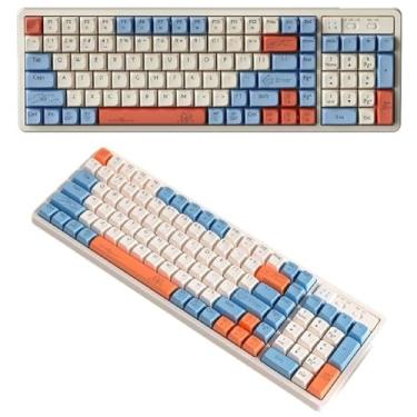 Imagem de Teclado Gamer Mecânico GK102 com Iluminação RGB e Design Resistente