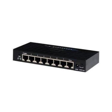 Imagem de Switch HUB 8 Portas, 10/100/1000, Gigabit PoE, Reverso VLAN - 2F-N8GPR - 2FLEX