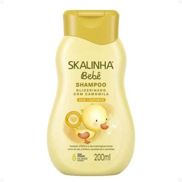 Imagem de Shampoo Skalinha Bebê Glicerinado Com Camomila 200ml - SKALA