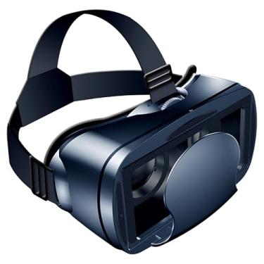 Imagem de Immersive Virtual Reality 3D Goggles Headset Vr, Compatible 5-7 Inch (12.7-17.7 Cm), Adjustable Head Strap, Wide-Angle 120° Viewer, Anti-Blue Lenses Light, Vr Games and Apps Ideal