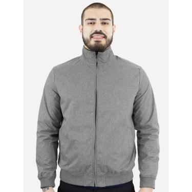 Imagem de Jaqueta Aramis Masculina Bomber Dupla Preta/Grafite Mescla-Masculino