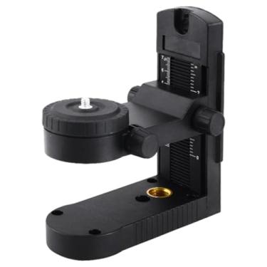 Imagem de Whtkoph Suporte para Nível de Bolha, Base para Nível de Bolha, Pedestal, Rotação de Ajuste Fino de 360°, Suporte, Ajuste de Altura, Apoio, em Formato de L