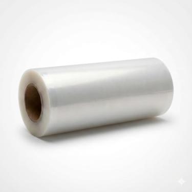 Imagem de Bobina Saco a Vácuo Gofrado 25cm x 5m Rolo para Seladora Conservação de Alimentos Textura Grossa Livre BPA