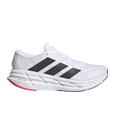 Imagem de adidas Tênis de corrida masculino Adistar 4, Branco/carbono/rubi puro, 39