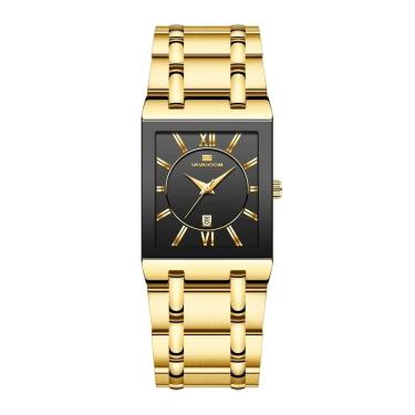 Imagem de Relógio Va Voom 2431 Aço Inoxidável á Prova D´água Na