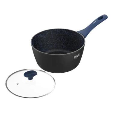 Imagem de Panela Polishop Ichef Home Sauce Shark Azul 20cm com Tampa