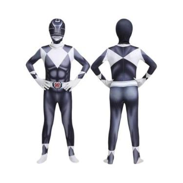 Imagem de Fantasia De Cosplay Para Crianças E Adultos Samurai Rangers Com Máscar