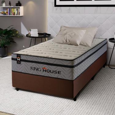 Imagem de Cama Box Molas Ensacadas Preston Solteirão 96x203 King House