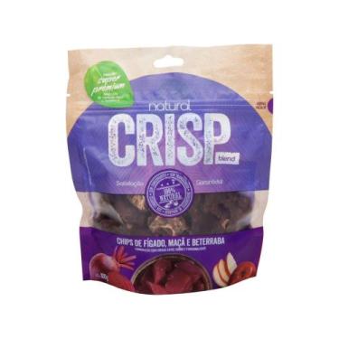 Imagem de Petisco para Cachorro Adulto Natural Crisp - Chips de Fígado Maçã e Be
