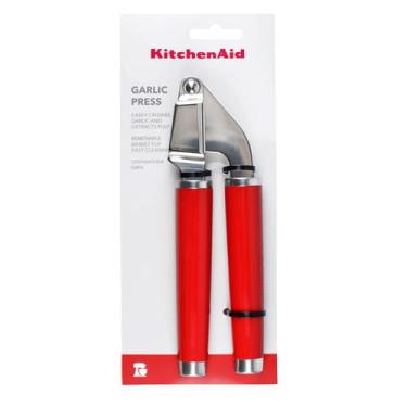 Imagem de Espremedor De Alho Vermelho Cozinha Inox Vermelho Kitchenaid
