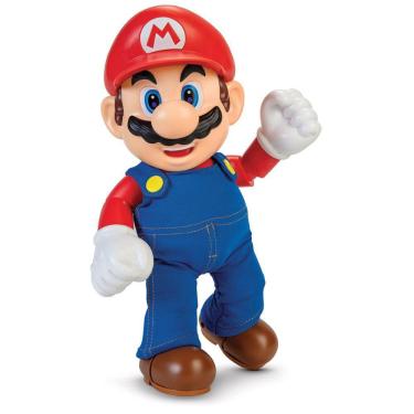 Imagem de Super Mario - Boneco 30cm Articulado com Som - Candide