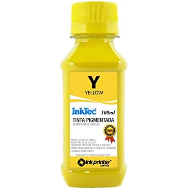Imagem de Tinta Inktec Amarela Pigmentada para Impressora Epson (100ml)