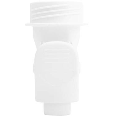 Imagem de Adaptador para bomba de leite, fácil de usar, fácil de limpar e de reutilizável para saco de leite. Conversor de clipe para saco de leite materno para família para(White)