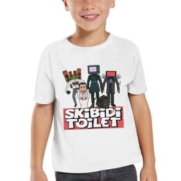 Imagem de Camiseta Infantil Skibidi Toilet - Balisarts, Modelo 2, 2