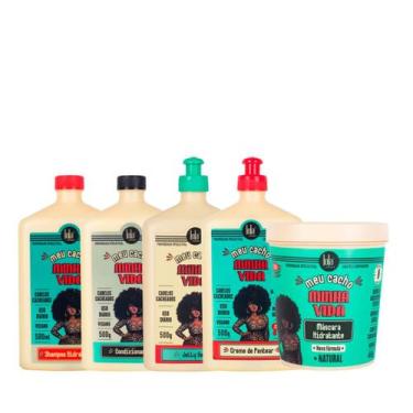 Imagem de Lola Meu Cacho Minha Vida Sh 500ml + Cond 500ml + Masc 450ml + Cpp 500