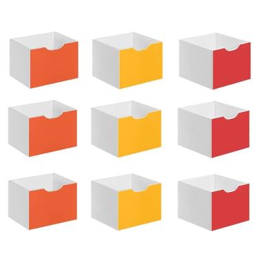 Imagem de Kit 9 Gavetas Para Nicho Organizador Q01 Colorido - Mpozenato
