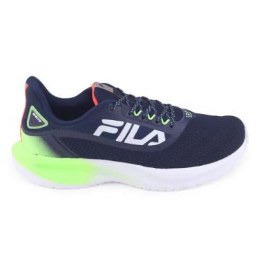 Imagem de Tenis Fila Efecto Masculino,Marinho/Branco/Verde Claro,41